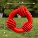 Drools Trio Bolt Ring Dog Toy,Puppy/Dog Teething Toy, 130 gm - Image 4