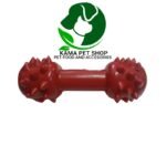 Barbell Shape Rubber Pet Chewing Toy