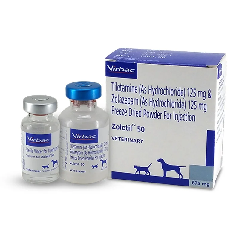 Zoletil – Powerful Injectable Anesthetic For Dogs, Cats Wildlife
