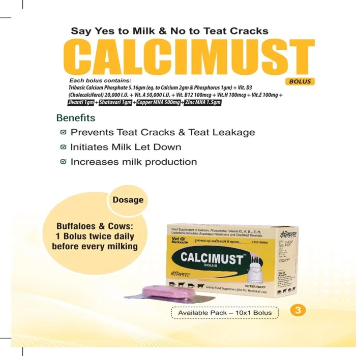 CALCIMUST Bolus