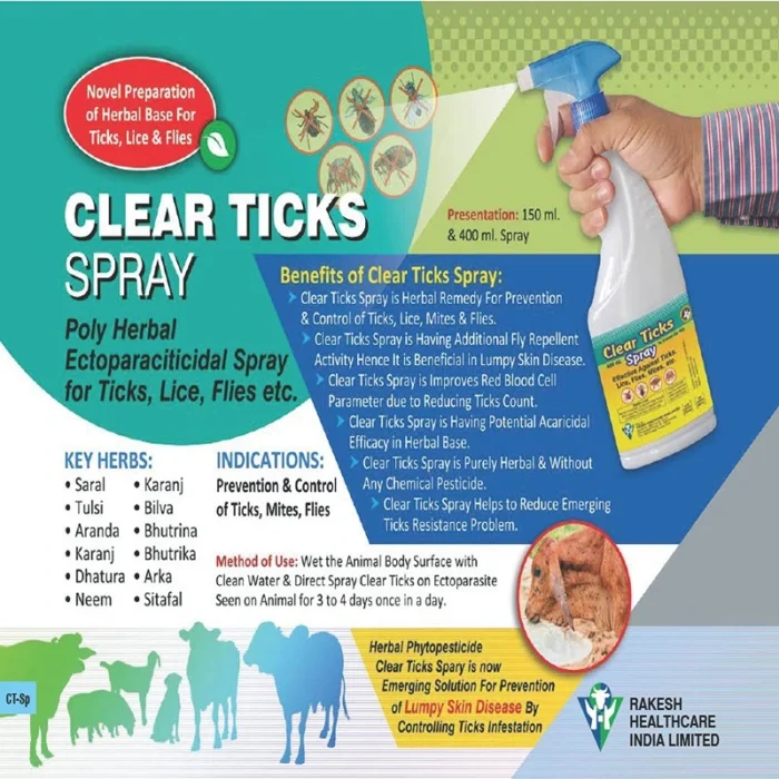 CLEAR TICKS SPRAY