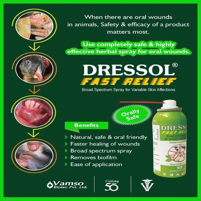 Dressol Fast Relief Spray