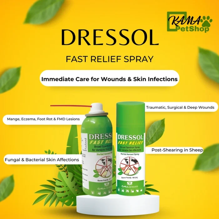 Dressol Fast Relief Spray