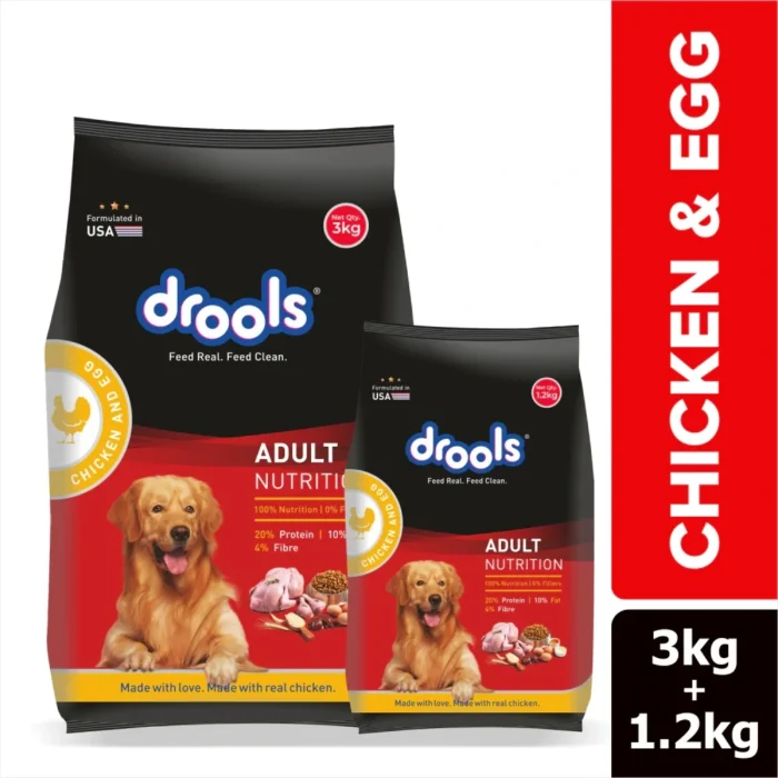 Drools Chicken and Egg Adult Dog Food