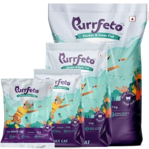 Purrfeto Adult Dry Cat Food Chicken & Ocean Fish