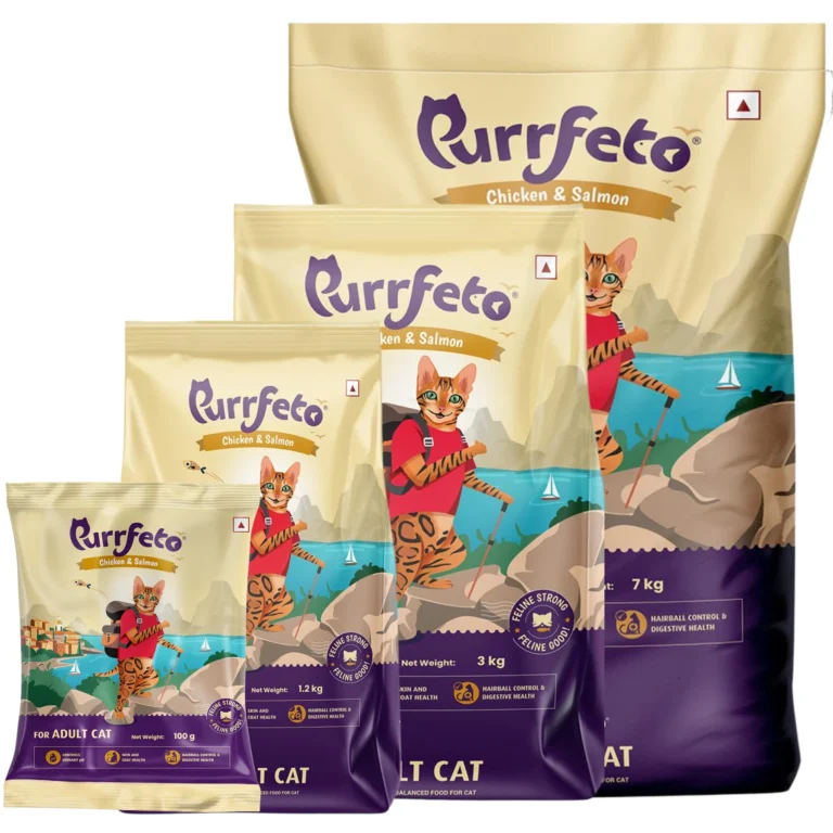 Purrfeto Adult Dry Cat Food – Chicken & Salmon