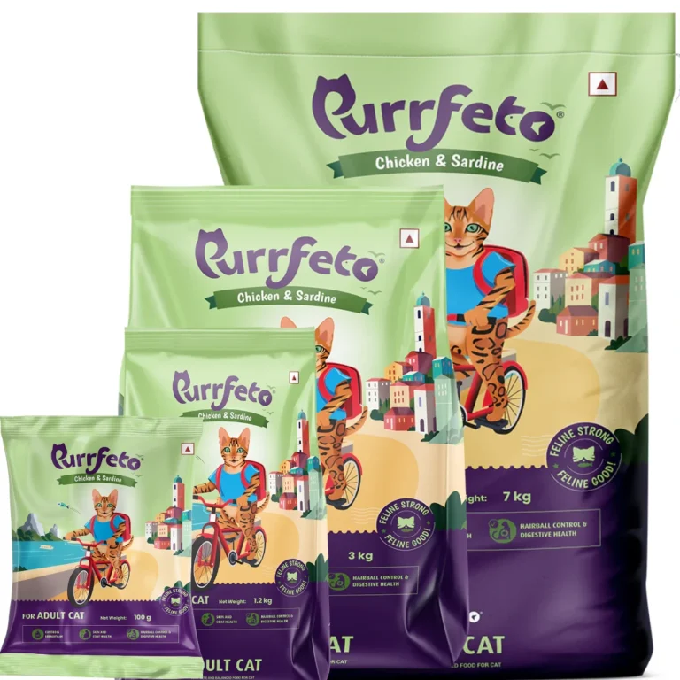Purrfeto Adult Dry Cat Food Chicken & Sardine