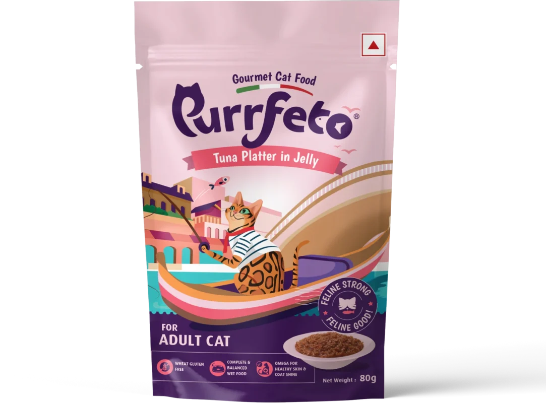 Purrfeto Tuna Platter in Jelly